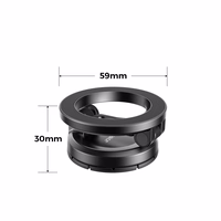 Joyroom JR-ZS505 Magnētiskais magnētiskais stiprinājums, kas saderīgs ar MagSafe - melns