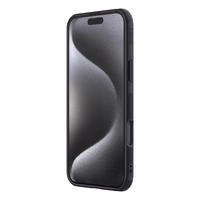 Nillkin Super Frosted Shield Pro magnētiskais vāciņš iPhone 16 Pro Max - melns