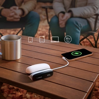 2-in-1 Dokstacija and Portatīvais lādētājs for B100 BoboVR PD100 Combo Baterija - balts