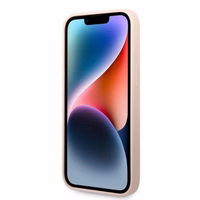 Karl Lagerfeld KLHCP14MSNCHBCP iPhone 14 Plus 6.7" cietais apvalks rozā/rozā Silikona Choupette