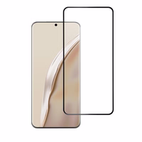 Aizsargstikls Blue Star - HUA P60 Pilns pārklājums (ar pilnu līmi, mazs izmērs) melns