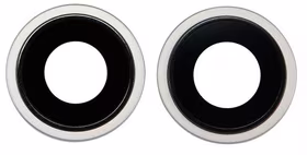 iPhone 14/14 Plus lens priekš camera ar frame Starlight (2pcs) ORG