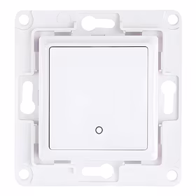 Shelly sienas slēdzis 1 poga (balts)