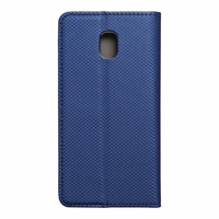 SMART Viedtālruņa apvalks Grāmata SAMSUNG J3/J3 2017 tumši zils