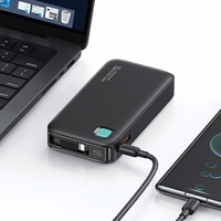 USAMS Portatīvais lādētājs ar satīšanas Lightning kabeli 10000 mAh PD 20W Fast Charge XY Series balts 10KCD22502 (US-CD225)
