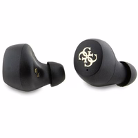 TWS Guess 4G Metal Bluetooth austiņas ar ENC uzlādes staciju - rozā