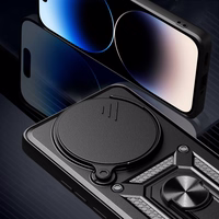 Tech-Protect CamShield Pro viedtālruņa apvalks Xiaomi Redmi Note 14 Pro+ 5G - matēta melna