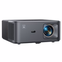 Yaber K2s Pro LCD FullHD 1080p Multimedia Projector with JBL Speakers and Subwoofer - Melns