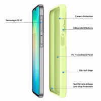 Korpuss Dux Ducis Yind priekš Samsung A266 A26 5G green