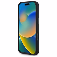 BMW Silikona Nejaušās Līnijas Magnētiskais viedtālruņa apvalks iPhone 16 Pro Max - melns