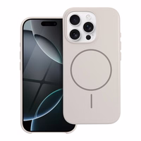 Premium glancēts magnētiskais apvalks ar kameras vadības pogu, saderīgs ar MagSafe, IPHONE 16 PRO balts