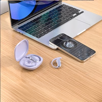 Dudao U17Z Bluetooth 5.3 OWS austiņas with Ear Hooks - violets