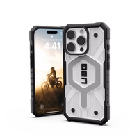 UAG Pathfinder caurspīdīgs Magnētiskais viedtālruņa apvalks iPhone 16 Pro - balts