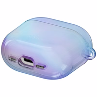 Uniq Iridescia viedtālruņa apvalks AirPods 4 Hang Case - holo zila