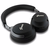 Guess Bluetooth ANC austiņas GUBHC22PSFCSMK melnas metāla uzraksta logotips