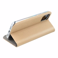 SENSITIVE grāmatas tipa viedtālruņa apvalks XIAOMI Redmi 15C (173,16 x 81,07 x 8,2) zelta