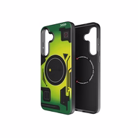 FORCELL F-PROTECT Leveli ar divu slāņu 4D tehnoloģiju, militārā nolaišanas pārbaude saderīgs ar MagSafe SAMSUNG S25 PLUS - cyber zaļš