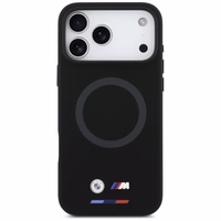 BMW M Silicon Logo MagSafe macins iPhone 17 Pro Max - melns
