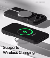 Korpuss Mercury Pure Magsafe Silicon Case Apple iPhone 17 Pro sarkans