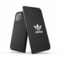 Adidas OR bukleta apvalks BASIC iPhone 12 Pro Max - melns un balts