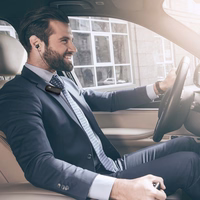 FORCELL F-AUDIO Drive EarBud bezvadu austiņa Bluetooth melna