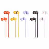 HOCO vadu austiņas Jack 3,5 mm ar mikrofonu M107 balta