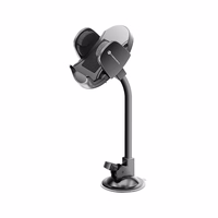 FORCELL F-GRIP Oval 17 cm auto turētājs vējstiklam / paneļim / ventilācijas atverei melns