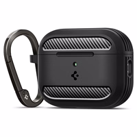 Spigen Rugged Armor apvalks AirPods 3 - matēti melns