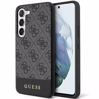 Guess 4G Stripe Collection viedtālruņa apvalks Samsung Galaxy S24+ - melns