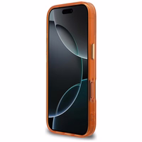 Karl Lagerfeld IML K Head Logo MagSafe Maciņš for iPhone 17 Pro Max - oranžs