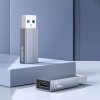 Orico AH-AC10 adapteris USB-C uz USB-A 3.1 - pelēks