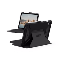 UAG Metropolis SE vāciņš ar irbuli turētāju Samsung Galaxy Tab S9 FE - melns