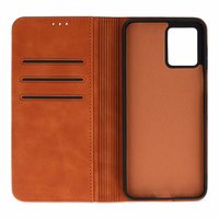 Wonder Prime viedtālruņa apvalks Motorola Moto G14 brūns