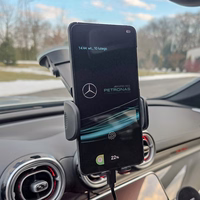 Blavec Car turētājs BHC-03 15W with induction charging to windshield (BHC03-WIB) melns