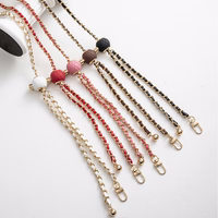 Ķēde / Virve ar turētāju GLAMOUR der visiem modeļiem 80mm maks. platums BALTA