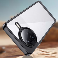 Kosmiskais viedtālruņa apvalks ar gelio rāmi, Xiaomi Poco F7 Ultra - melns