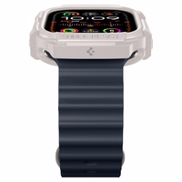 Spigen Rugged Armor apvalks Apple Watch Ultra 1 / 2 (49mm) - bēšs