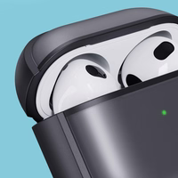 Tech-Protect Slim Hook viedtālruņa apvalks AirPods 4 - pelēks