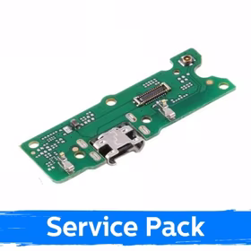 Charging Port Saderīgs ar Huawei Y5 2018 Ar Flex / Plata Original (Service Pack)