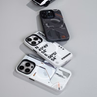 Benks Magnētiskais Mecha Series Viedtālruņa apvalks Iphone 15 Pro Max balts