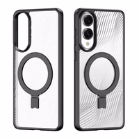 DUX DUCIS AIMO MAG viedtālruņa apvalks saderīgs ar MagSafe SAMSUNG S25 Edge melns