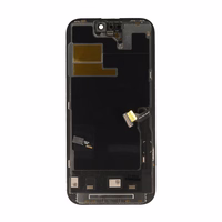 Mecanico Soft OLED ekrāns Incell iPhone 14 Pro ar rāmi (Support IC Transplant) - melns