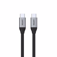 UNITEK C14082ABK USB cable USB 3.2 Gen 2 (3.1 Gen 2) 1 m USB C melns
