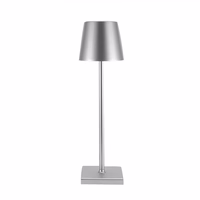 Nakts lampa WDL-02 bezvadu sudraba