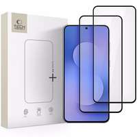 Tech-Protect Glass Fit+ 2-komplekts rūdītais stikls Samsung Galaxy S25 FE - melns