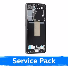 Vidējais rāmis Samsung S911 S23 / Graphite / (Service Pack)