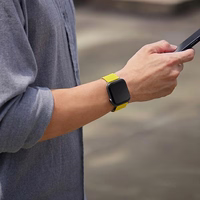 UNIQ siksniņa Revix Apple Watch Series 1/2/3/4/5/6/7/8/9/SE/SE2 38/40/41mm divpusējs magnētisks melns-zils