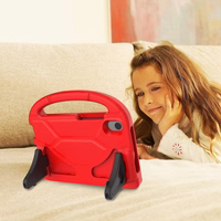 Futrālis bērniem Samsung X210/X215/X216 Tab A9 Plus 11.0/X230/X235/X236 Tab A11 Plus 11.0 sarkans