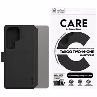 CARE by PanzerGlass Feature Tango 2in1 Wallet macins Samsung Galaxy S25 Ultra - melns