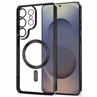 Tech-Protect MagFlex Maciņš for Samsung Galaxy S26 Ultra - Clear melns